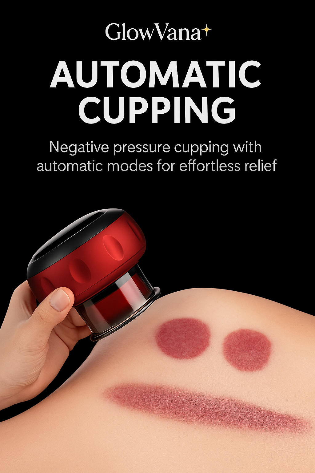 Say goodbye to stress and pain, and hello to deep relief.
This Smart Cupping Therapy Massager is more than just a device — it’s a personal therapist you can carry anywhere.
🔥 Combining cupping + red light therapy + heat in one compact tool, it targets d